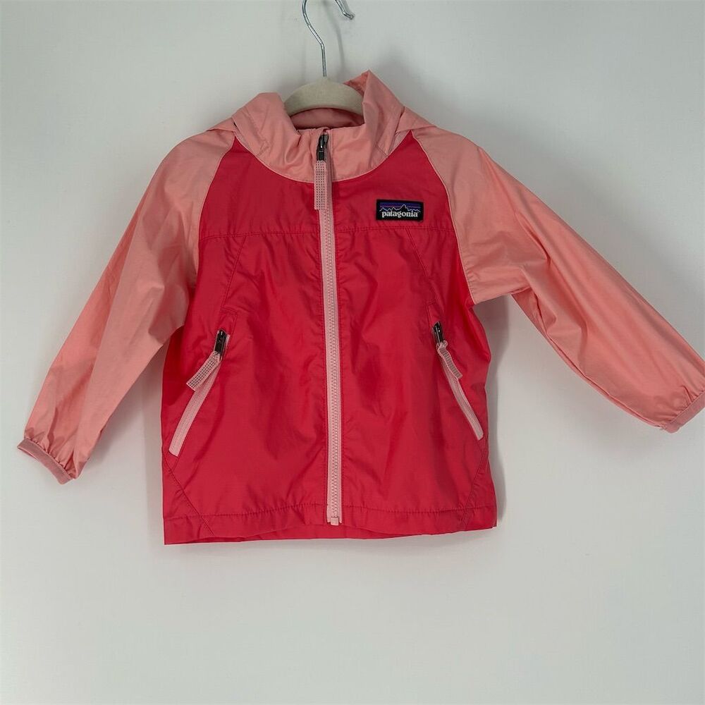 Patagonia NWT Baby Light & Variable Hoody Pink Windbreaker Jacket 12m - Picture 2 of 9